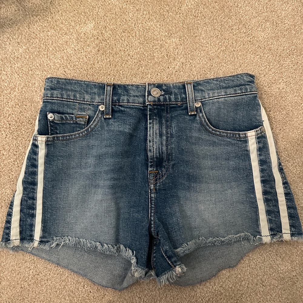 7 For All Mankind denim shorts size 25